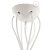  Ceramic 7-hole ceiling rose set