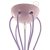  Ceramic 7-hole ceiling rose set