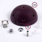 Ceramic 7-hole ceiling rosette set