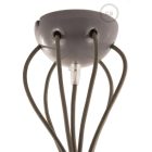 Ceramic 7-hole ceiling rosette set