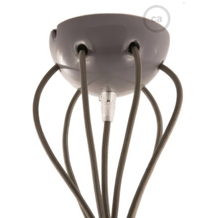 Ceramic 7-hole ceiling rosette set