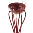 Ceramic 7-hole ceiling rosette set