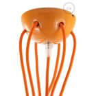 Ceramic 7-hole ceiling rosette set