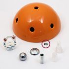 Ceramic 7-hole ceiling rosette set