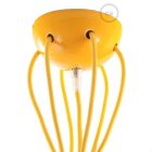 Ceramic 7-hole ceiling rosette set