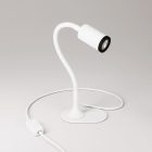 MAG-Y table lamp with Flex, oval metal base and spotlight