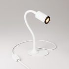 MAG-Y table lamp with Flex, oval metal base and spotlight