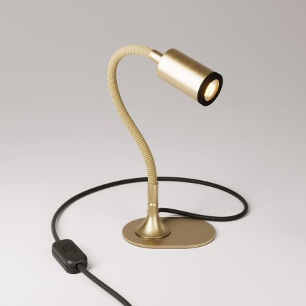 MAG-Y table lamp with Flex, oval metal base and spotlight