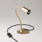 MAG-Y table lamp with Flex, oval metal base and spotlight