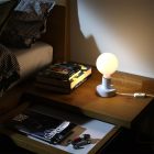 Posaluce - Small wooden table lamp