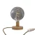 Posaluce embossed wooden table lamp