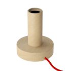 Posaluce - Large wooden table lamp