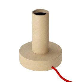 Posaluce - Large wooden table lamp