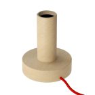 Posaluce - Large wooden table lamp