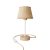 Wooden table lamp with Impero lampshade - Alzaluce Wood