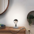 Posaluce half-cup metal table lamp