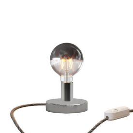 Posaluce half-cup metal table lamp