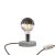 Posaluce half-cup metal table lamp
