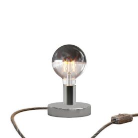 Posaluce half-cup metal table lamp