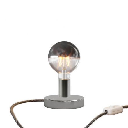 Posaluce half-cup metal table lamp