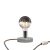 Posaluce half-cup metal table lamp
