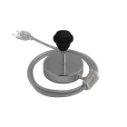 Alzaluce lampshade - Metal table lamp