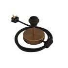 Alzaluce lampshade - Metal table lamp