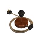 Alzaluce lampshade - Metal table lamp