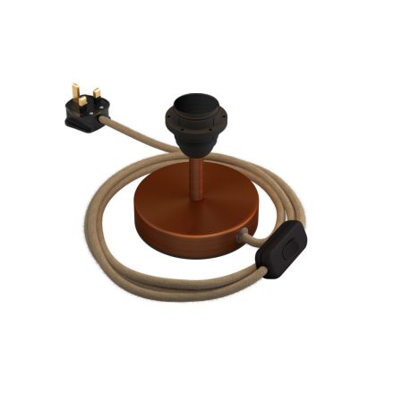 Alzaluce lampshade - Metal table lamp