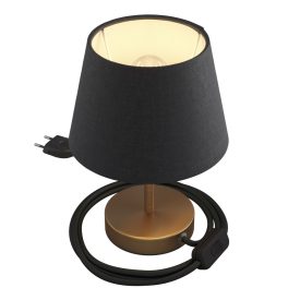 Alzaluce Impero lampshade, metal table lamp