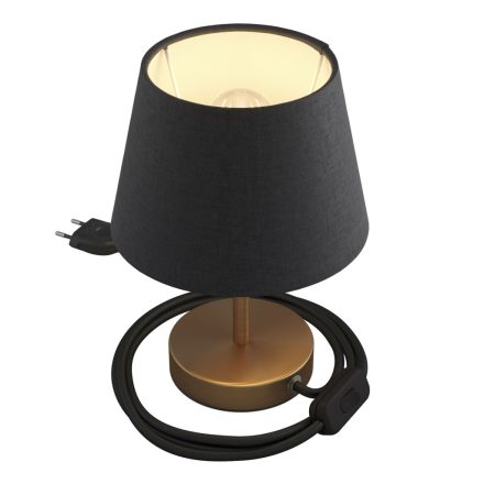Alzaluce Impero lampshade, metal table lamp