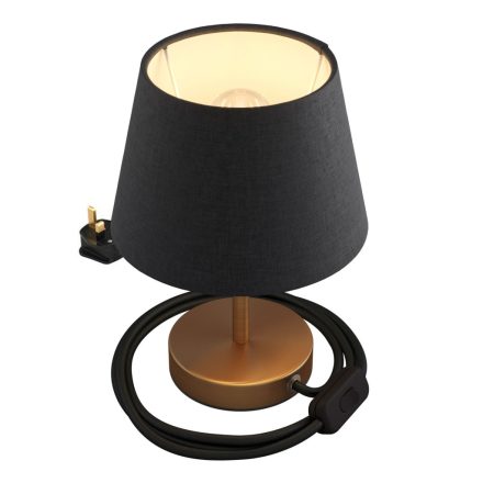 Alzaluce Impero lampshade, metal table lamp