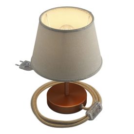 Alzaluce Impero lampshade, metal table lamp