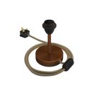 Alzaluce lampshade - Metal table lamp