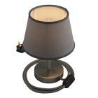 Alzaluce Impero lampshade, metal table lamp