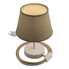 Alzaluce Impero lampshade, metal table lamp