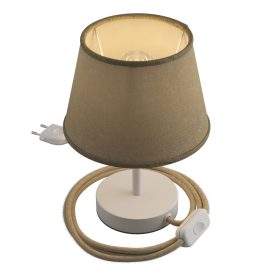 Alzaluce Impero lampshade, metal table lamp