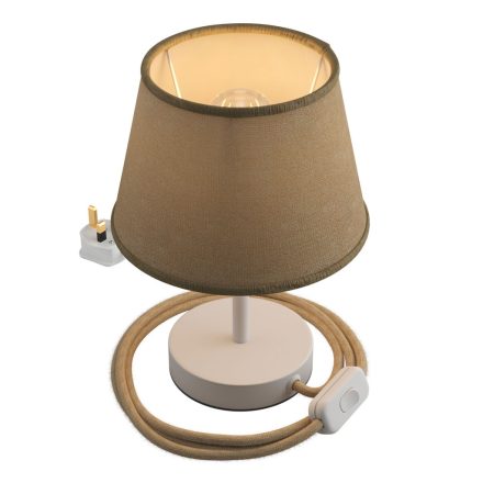 Alzaluce Impero lampshade, metal table lamp