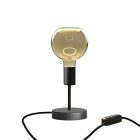 Alzaluce Globe Ghost metal table lamp