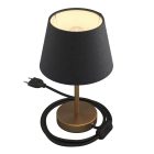 Alzaluce Impero lampshade, metal table lamp
