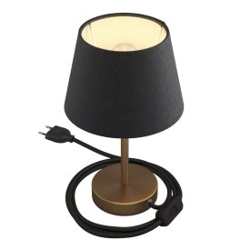 Alzaluce Impero lampshade, metal table lamp