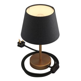 Alzaluce Impero lampshade, metal table lamp