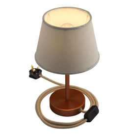 Alzaluce Impero lampshade, metal table lamp