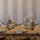 Alzaluce Impero lampshade, metal table lamp