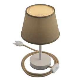 Alzaluce Impero lampshade, metal table lamp