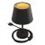 Alzaluce Impero lampshade, metal table lamp