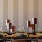 Alzaluce lampshade - Metal table lamp