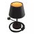  Alzaluce Impero with lampshade, metal table lamp with English plug, cable and switch