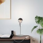 Alzaluce half-cup metal table lamp