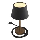 Alzaluce Impero lampshade, metal table lamp